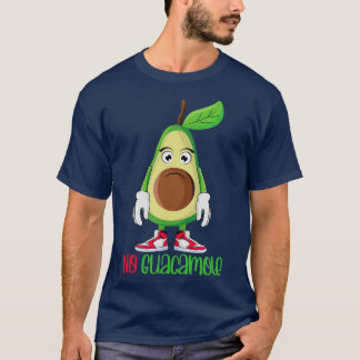 Camiseta Funny Cute Aguacate Lover No Guacamole