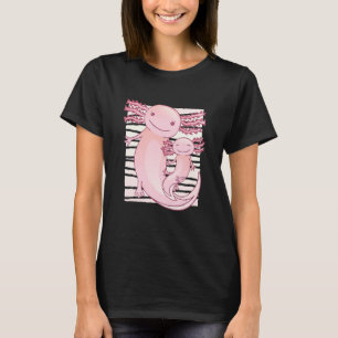 Camiseta Funny Cute Axolotls Caminando Mascota Fish Lover