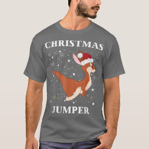 Camiseta Funny Cute Christmas Jumper Joke Kangaroo Mens Wom