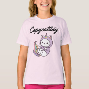 Camiseta Funny Cute diseño simple para el amante del gato