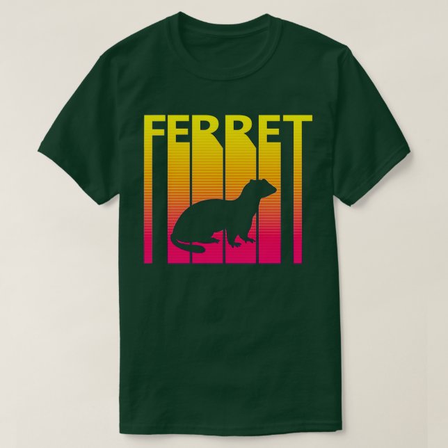 Camiseta Funny Cute Ferret (Diseño del anverso)
