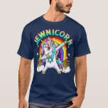 Camiseta Funny Cute Hanukkah 2021 Rainbow Unicorn<br><div class="desc">Funny Cute Hanukkah 2021 Rainbow Unicorn Menorah .</div>
