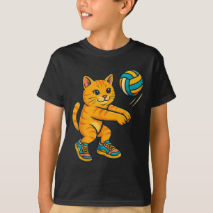 Camiseta Funny Cute jugador de voleibol Fan Tee Trainer T