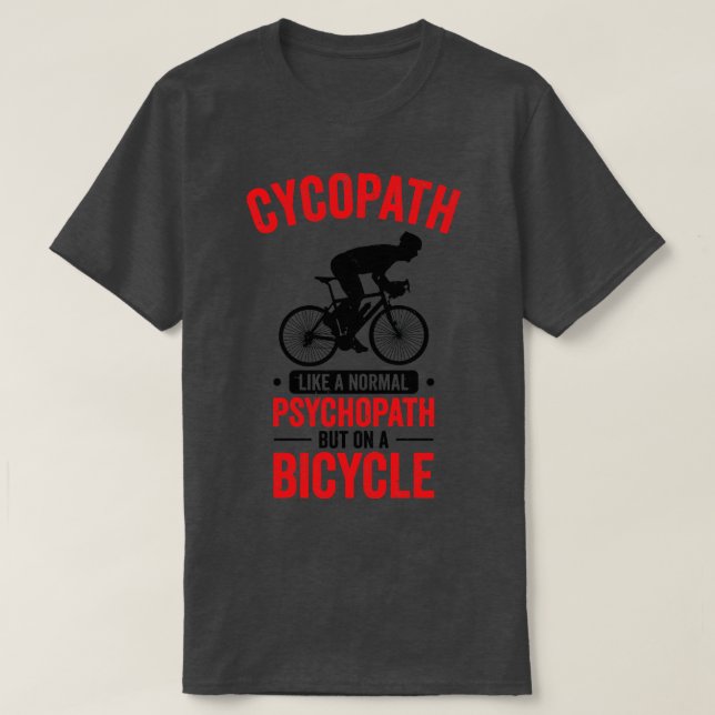 Camiseta Funny Cycling Riders Cyclist Bicycle Mountain Cycl (Diseño del anverso)