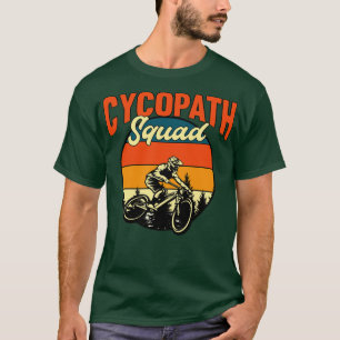 Camiseta Funny Cycling Squad Riders Cyclics Bicycle Mountai