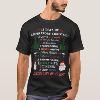 Camiseta Funny D: 12 días de Navidades terapéuticas respira