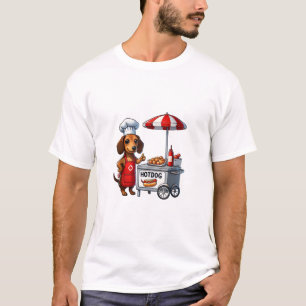 Camiseta Funny Dachshund Perro Weiner Sausage Hotdog Sandwi