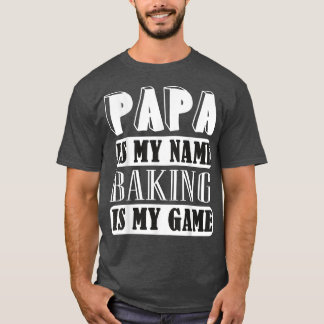 Camiseta Funny Dad Baker Gift Funny Cooking Pastry Baker, B