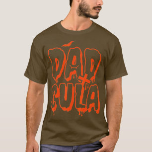 Camiseta Funny Dad Daddy Dracula Monster Costume Halloween