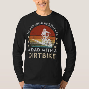 Camiseta Funny Dad Dirtbike Tee - Dads Dirt Riding Humor Re