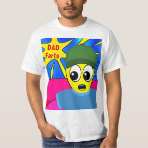 Camiseta Funny Dad Farts