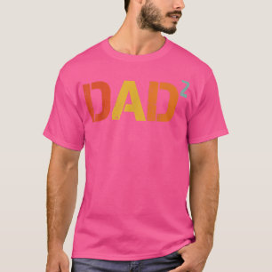 Camiseta Funny Dad Fathers Day 2 Invitación de embarazo Sec