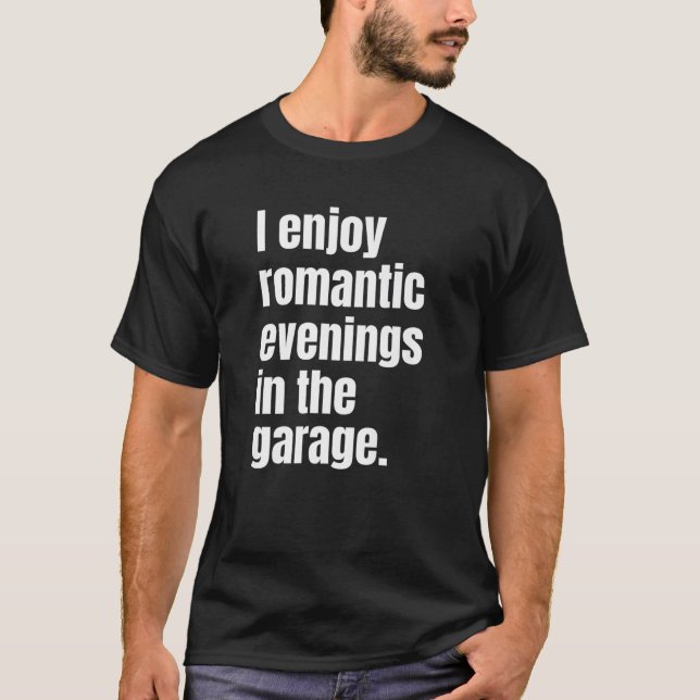 Camiseta Funny Dad Garage Mecanismos Sarcásticos Padre H (Anverso)