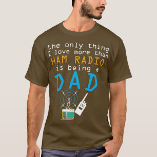 Camiseta Funny Dad Ham Radio Fathers Day Amateur Men
