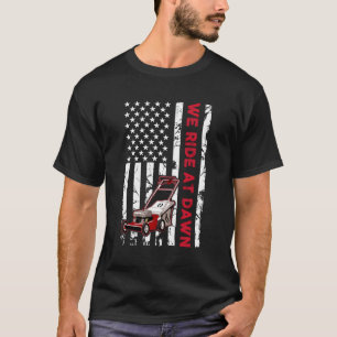Camiseta Funny Dad Men Lawn Mowing Mower Gardening Care