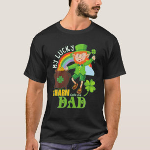 Camiseta Funny Dad Paddy Day St Patricks Lucky Charks Llama
