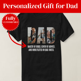 Camiseta Funny Dad T-Shirt – BBQ Master & Dad Joke Champion