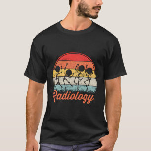 Camiseta Funny Dancing Skeleton Radiology Techniol