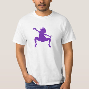 Camiseta Funny danza púrpura Kokopelli
