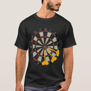 Camiseta Funny Dars Cita Habilidades Tácticas Técnicas Dart