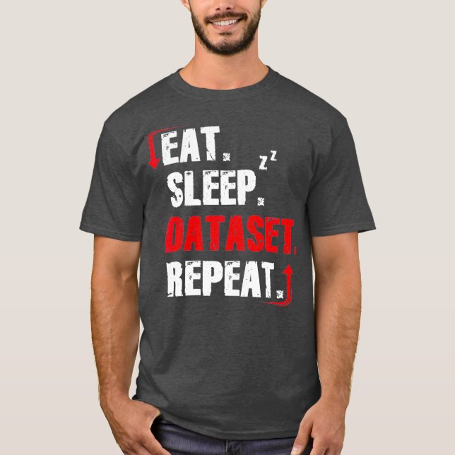 Camiseta Funny Data Analyst Definition Data Scientist (Anverso)