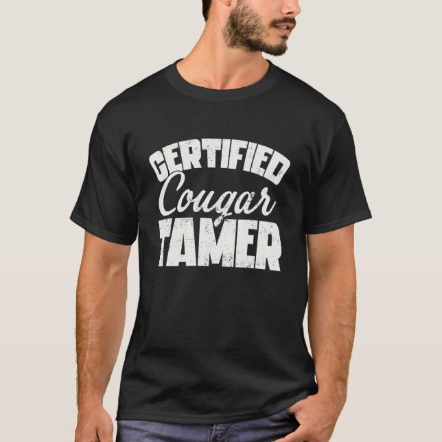 Camiseta Funny de Cougar Tamper certificado (Anverso)