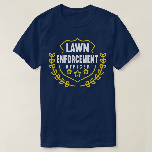 Camiseta Funny de Oficial de Cumplimiento de Leyes (Diseño del anverso)