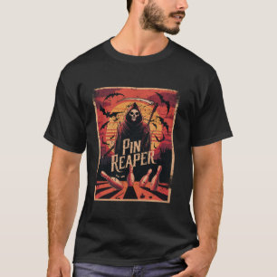 Camiseta Funny Death Bowling Grim Reaper Bowler Regalos Hom