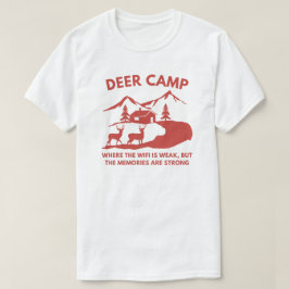 Camiseta Funny Deer Camp | Caza de venados