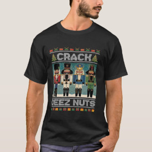 Camiseta Funny Deez Nuts Nutcracker Pajama Nut Feo Christin