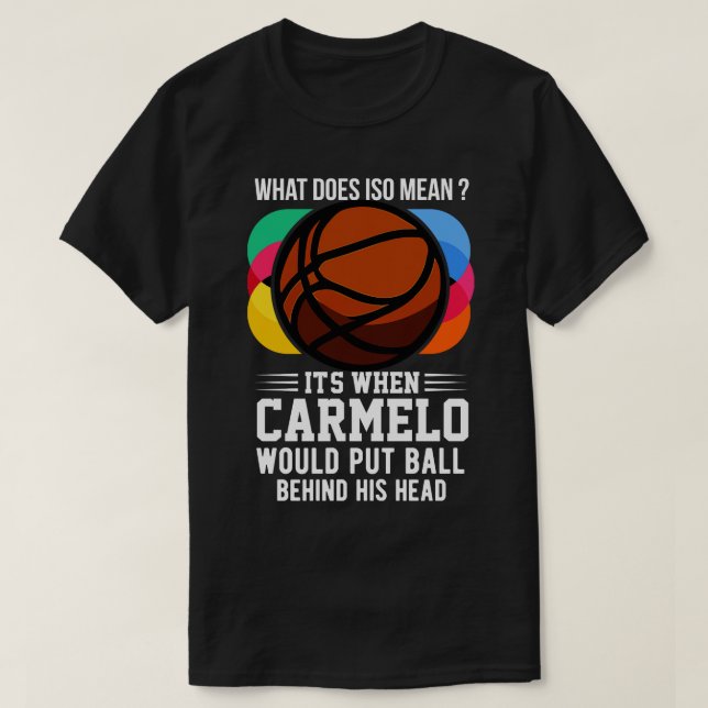 Camiseta Funny del baloncesto (Diseño del anverso)
