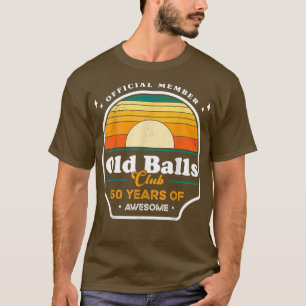 Camiseta Funny del club Old Balls Club de miembro oficial d