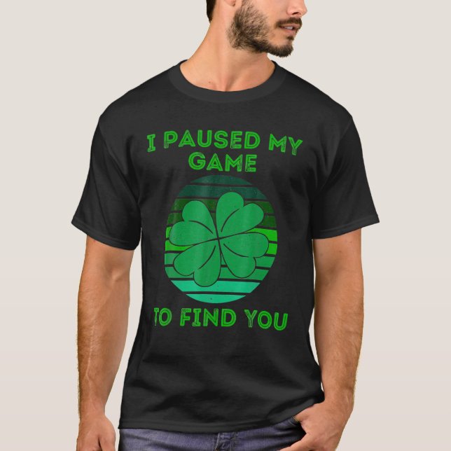 Camiseta Funny del Día de San Patricio por la cetrería de h (Anverso)