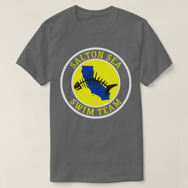 Camiseta Funny del equipo Salton Sea Swim (Diseño del anverso)