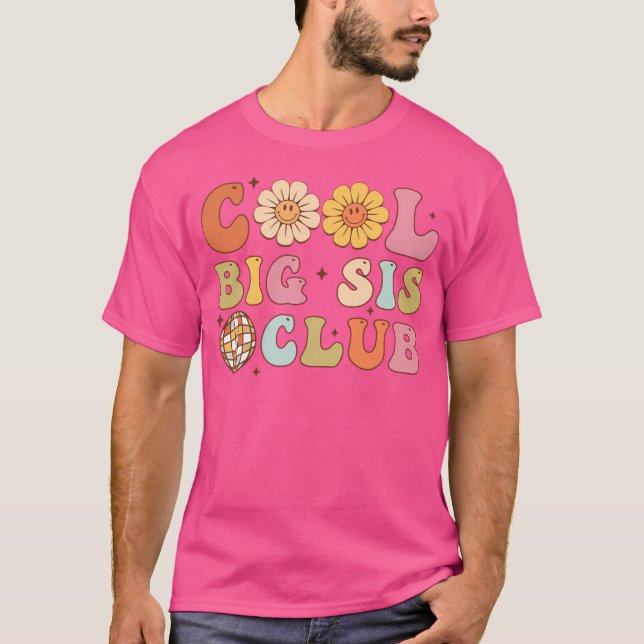 Camiseta Funny del Guay Big Sis Club - Grandes Objetivos de (Anverso)