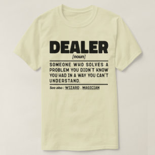 Camiseta Funny del vendedor profesional de definición moder