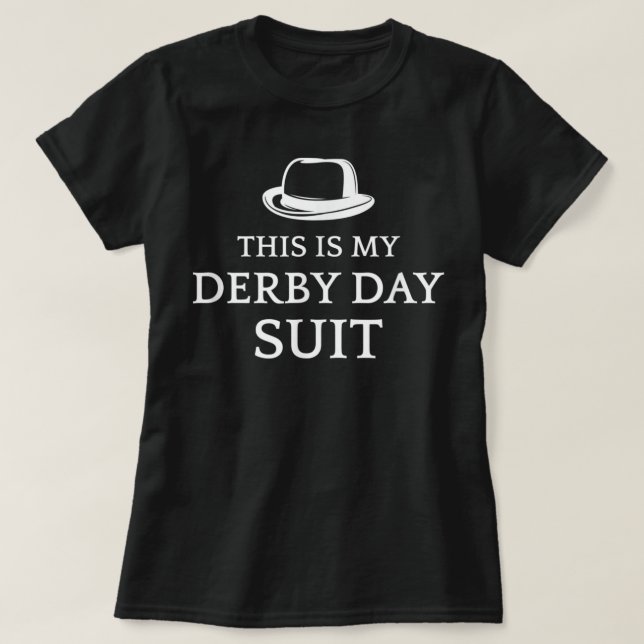 Camiseta Funny Derby Day Kentucky Men Hat, This is My Derby (Diseño del anverso)