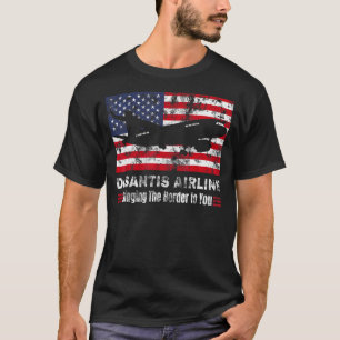 Camiseta Funny DeSantis Airlines llevando la frontera a ti