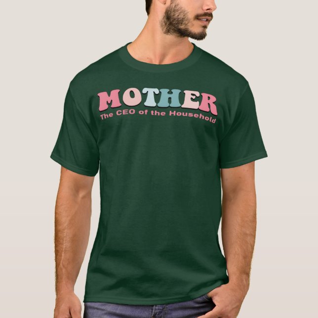 Camiseta Funny Día de la Madre Madre Madre CEO de la cosech (Anverso)