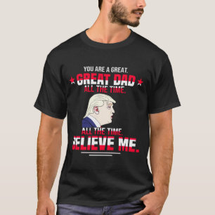 Camiseta Funny Día de los Padres de Donald Trump