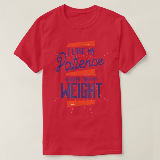 Camiseta Funny Diet Pacient Peso Pérdida de Comedia Aparato (Diseño del anverso)