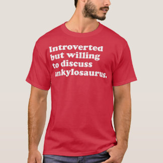 Camiseta Funny Dinosaur Ankylosaurus Men Women or Kids