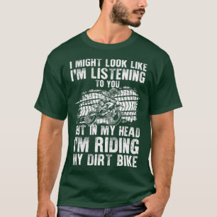 Camiseta Funny Dirt Bike Art For Men Women Dirtbike Motorcy
