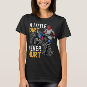 Camiseta Funny Dirt Bike Design Para Niños Chicas Motorbi