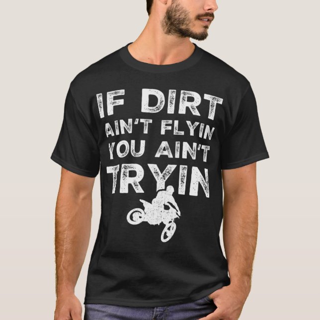 Camiseta Funny Dirt Bike Rider Gift MX Motocross Ride (Anverso)