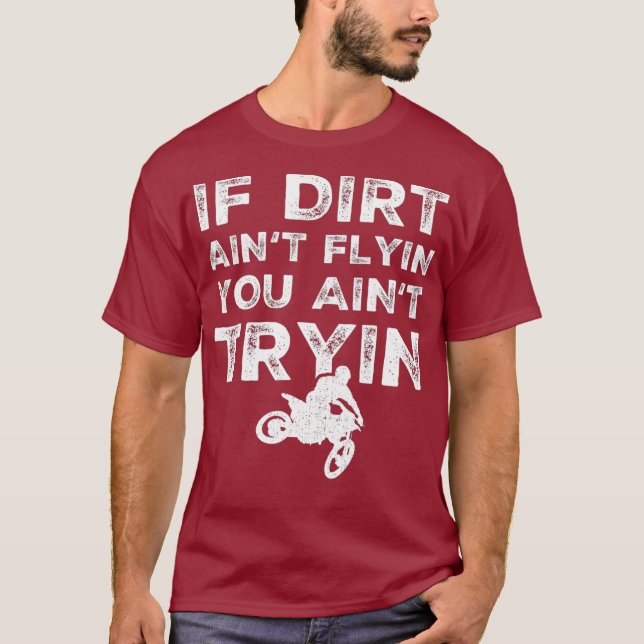 Camiseta Funny Dirt Bike Rider Gift Supercross MX Ride (Anverso)
