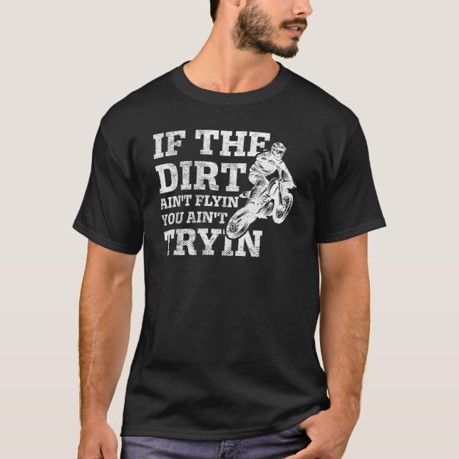 Camiseta Funny Dirt Bike Rider Supercross MX Motocross Ride (Anverso)