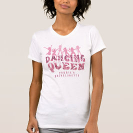 Camiseta Funny Disco Bachelorette Fiesta Retro Bailando Rei