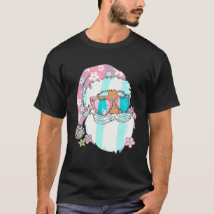 Camiseta Funny Disco Funky Rosa Santa Retro Groovy