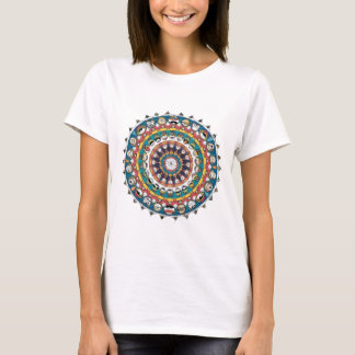 Camiseta Funny diseño de Mandala con asombrosas caras de Pe